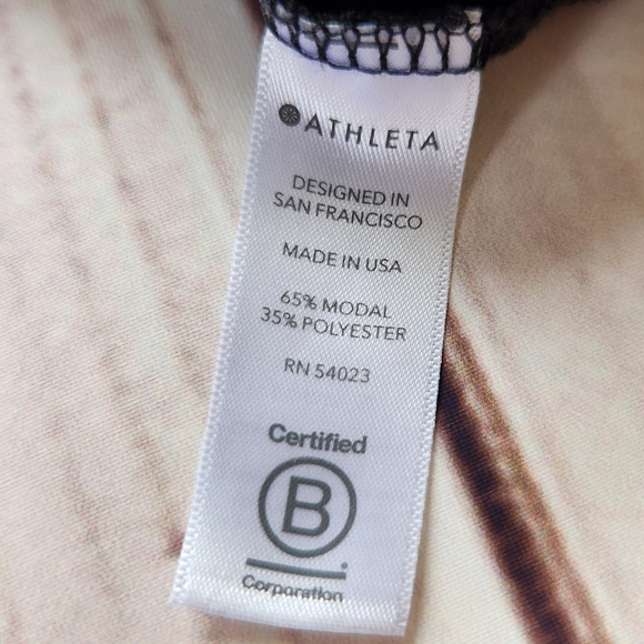 Athleta "Dolman Tee" Oversized Baggy Boxy Fit Draped Shirt Black, Women's Size S - Picture 5 of 7